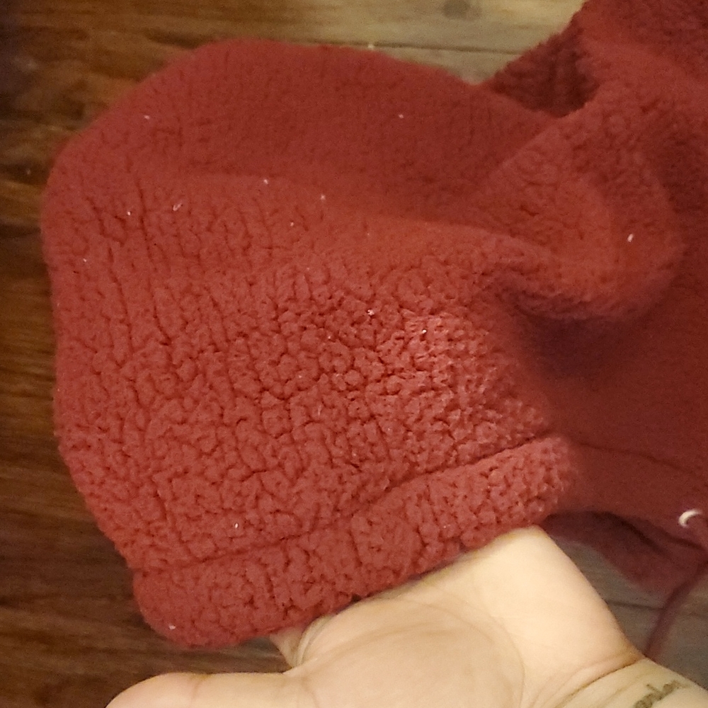 XL Faux Sherpa Zip Up Sweatshirt, Champion